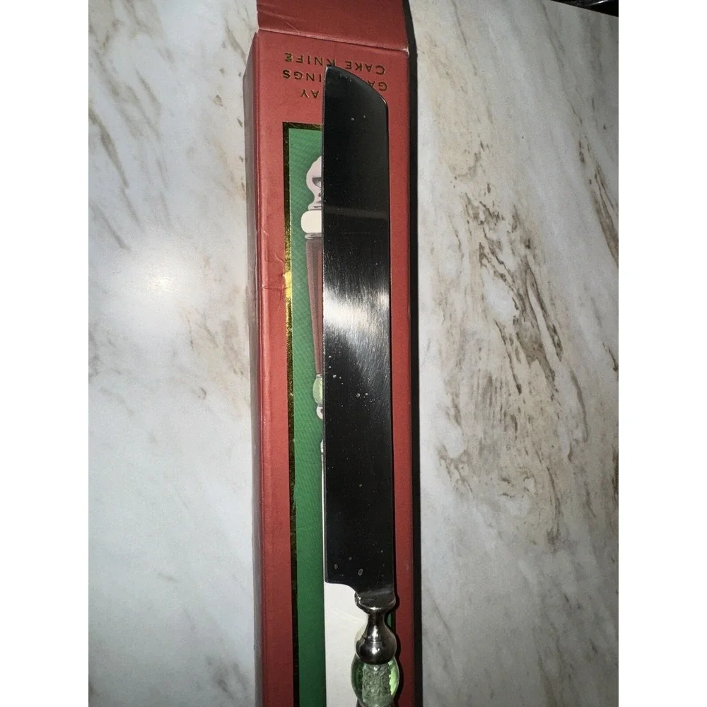 Lenox Holiday Gatherings Cake Knife Stainless New‎ in Box